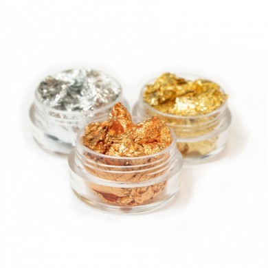 Pan De Oro Crumbled Foil Gold - Thuya Professional