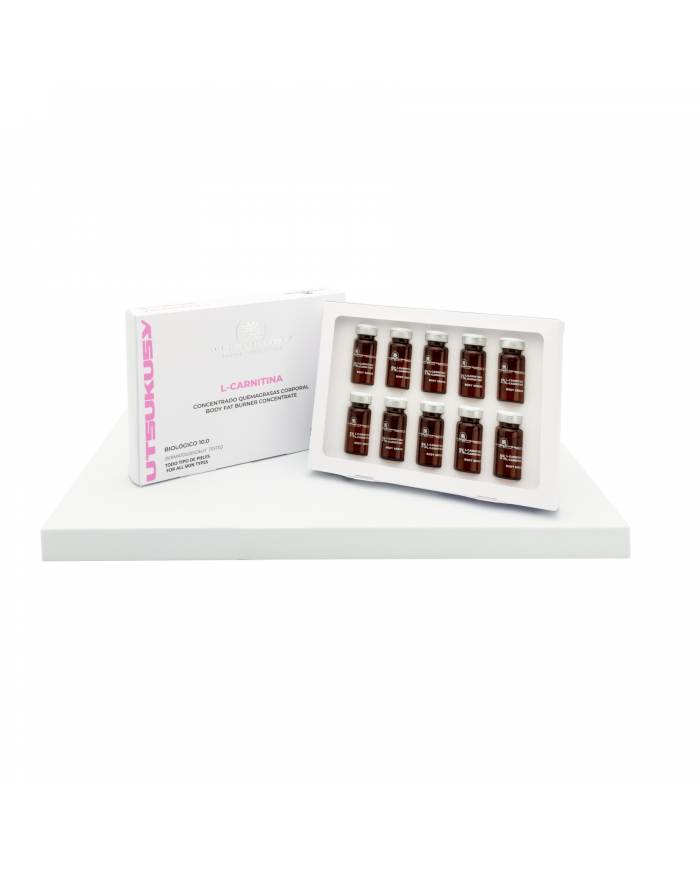 Biologicos 10.0 Con. L-Carnitina 10X10ml - Utsukusy Cosmetics