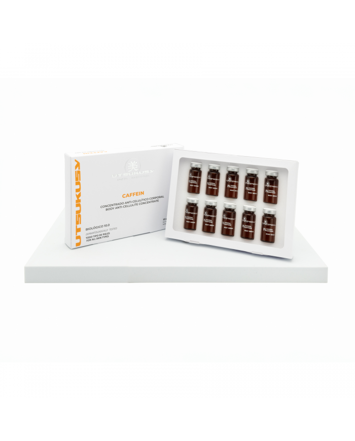Biologicos 10.0 Concetr. Cafeina 10X10ml - Utsukusy Cosmetics