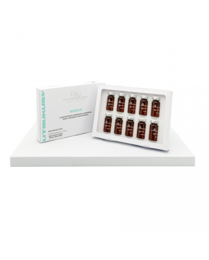 Biologicos 10.0 Concetr. Ruscus 10X10ml - Utsukusy Cosmetics